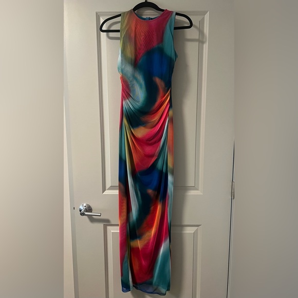 Vince Camuto Dresses & Skirts - Vince Camino - Mesh Multicolor Maxi Dress - XS